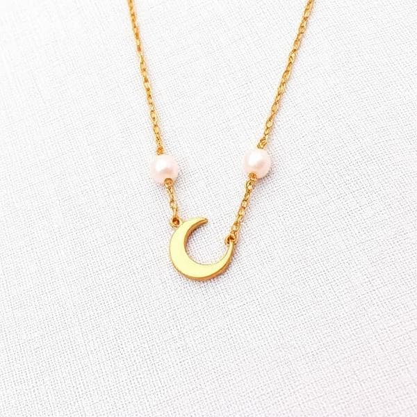 Collier croissant de lune