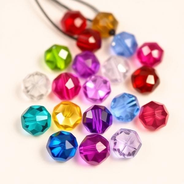 Perles facettées (lot de 10)