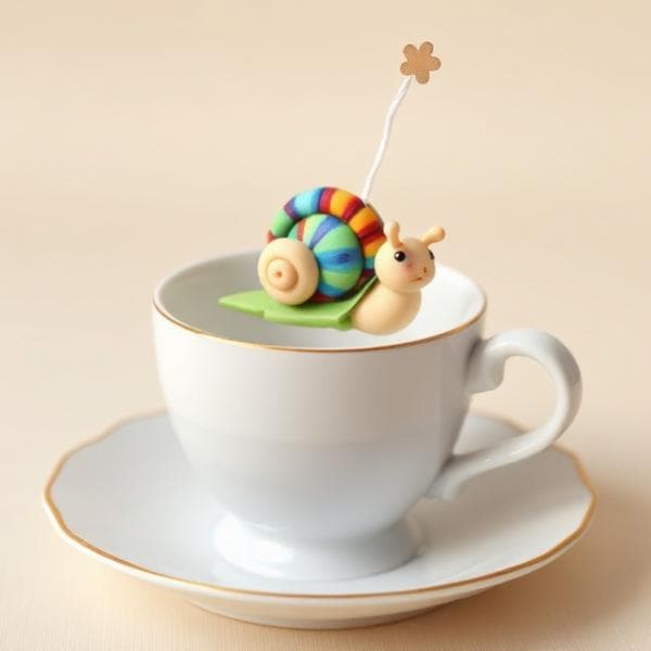 Porte-sachet escargot
